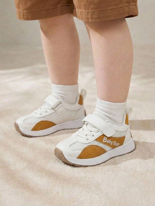 Mummy & Mee, ozy Pixies A Pair Of Spring And Summer Fashion Versatile Fun Cute Contrasting Colors Brown And White