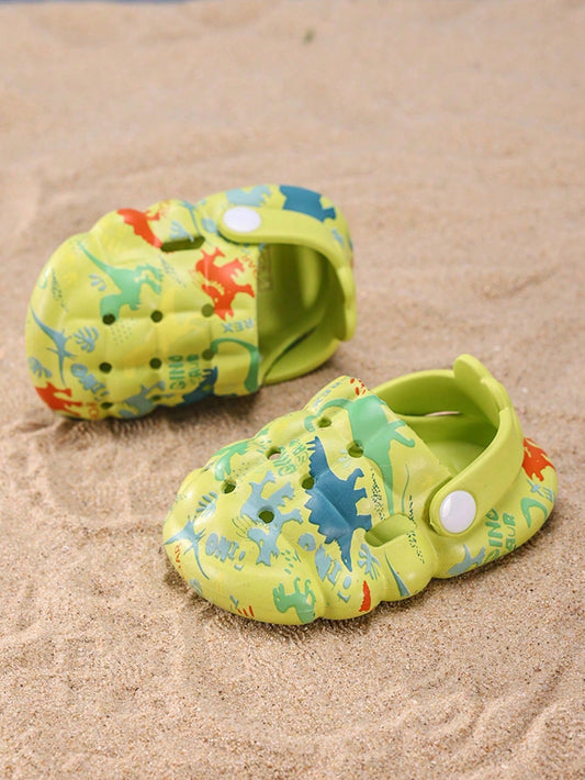 Mummy & Mee, 1 Pair Infant Fashionable Cartoon Colorful Breathable Non-Slip Soft Clogs