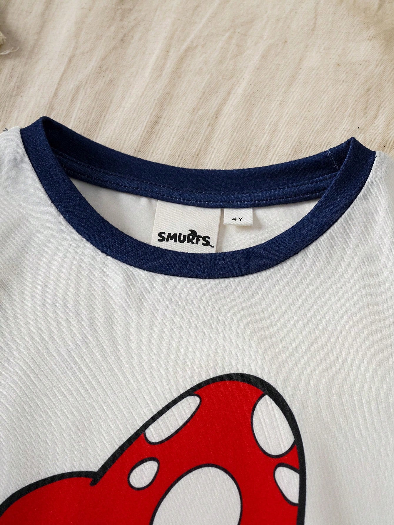 Boy Cute Cartoon Print Short Sleeve T-Shirt And Shorts Pajama Set