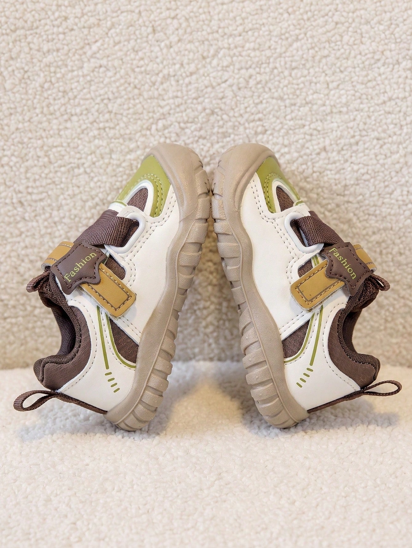 Retro Color-Block Anti-Collision Toe Design, Outdoor Casual Style