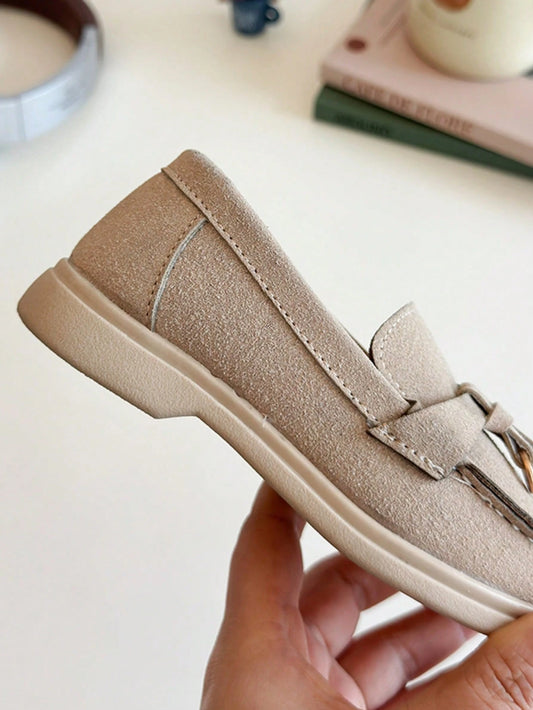 1 Pair Children's Fashion Slip-On Loafers-S