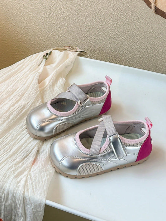 1 Pair Children's Versatile New Soft Bottom Casual Shoes