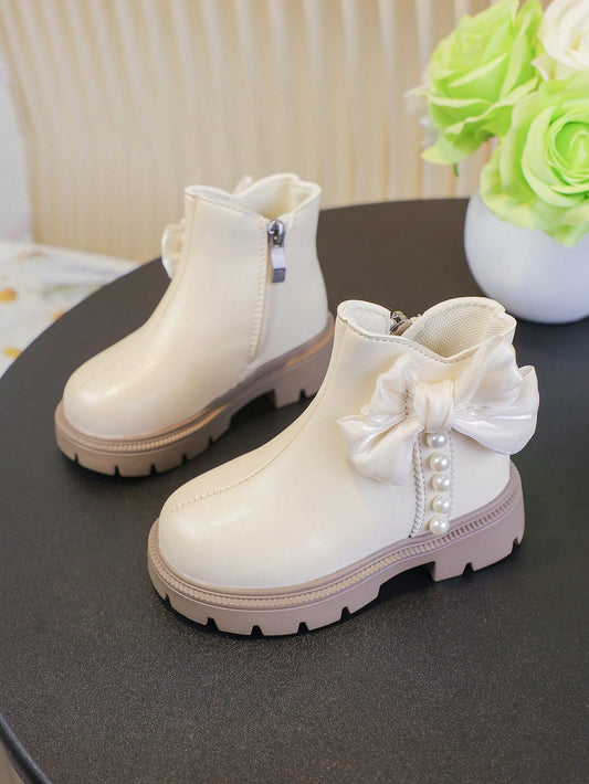 1 Pair Premium Baby Boots Beige