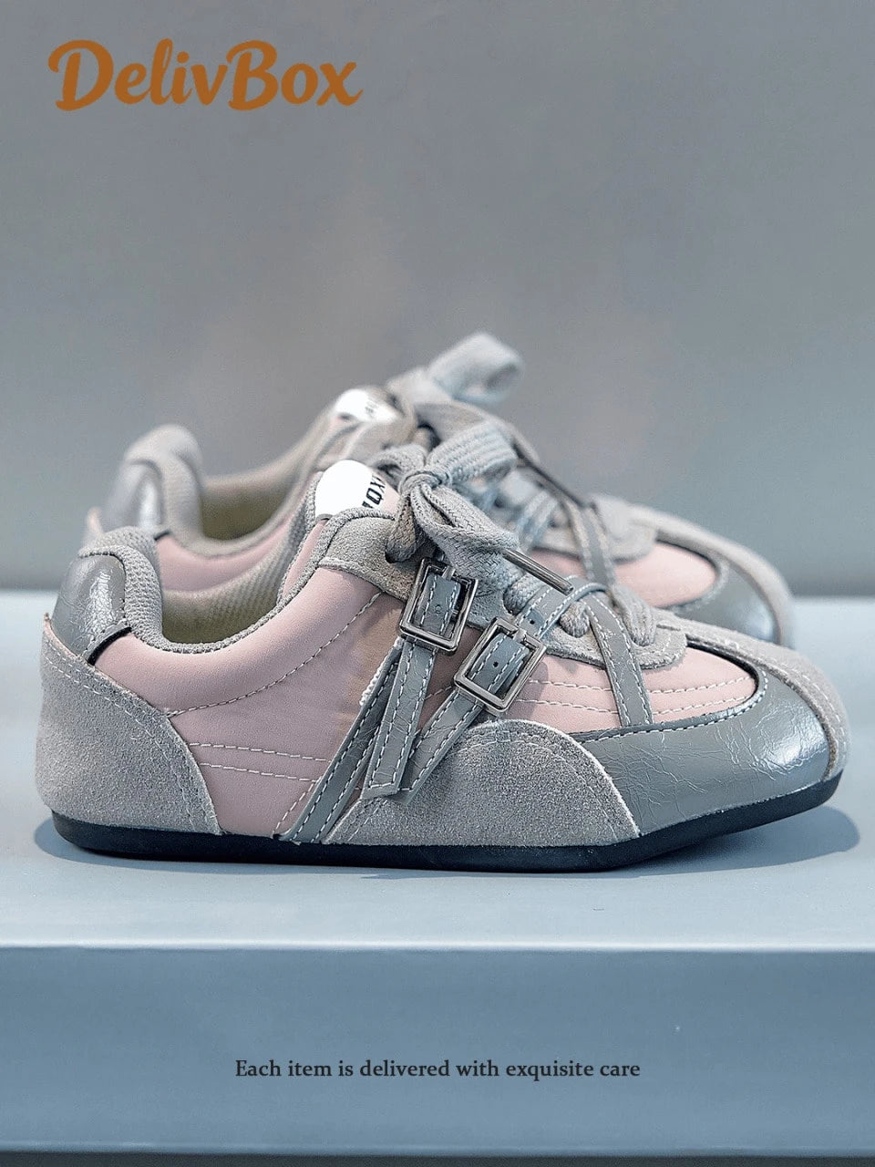 Dual Metal Buckle Webbing Cross Decor shoes