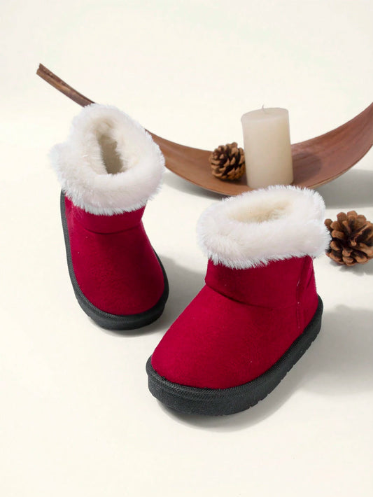 Furry Lined Winter Snow Boots