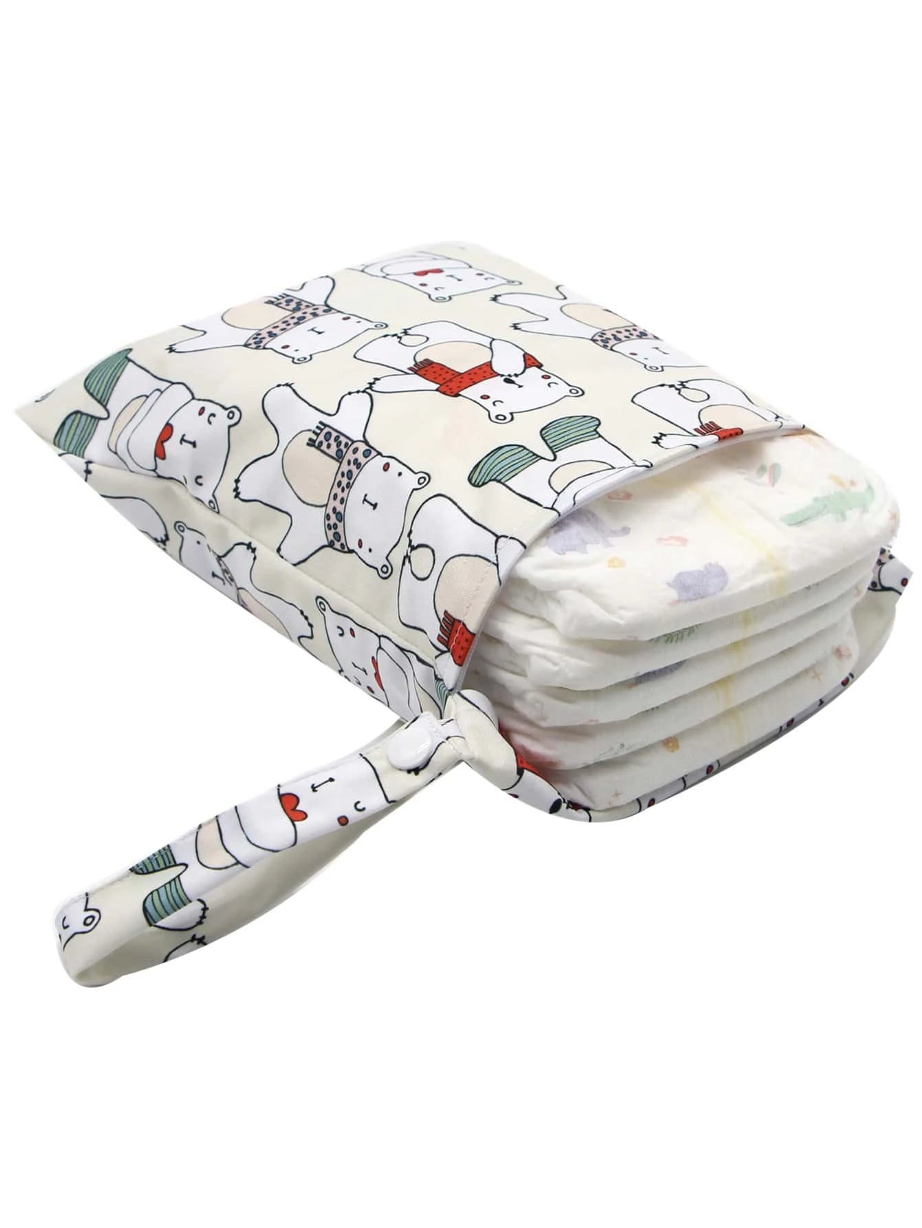 1pc Cartoon Graphic Diaper Bag Multicolor 6