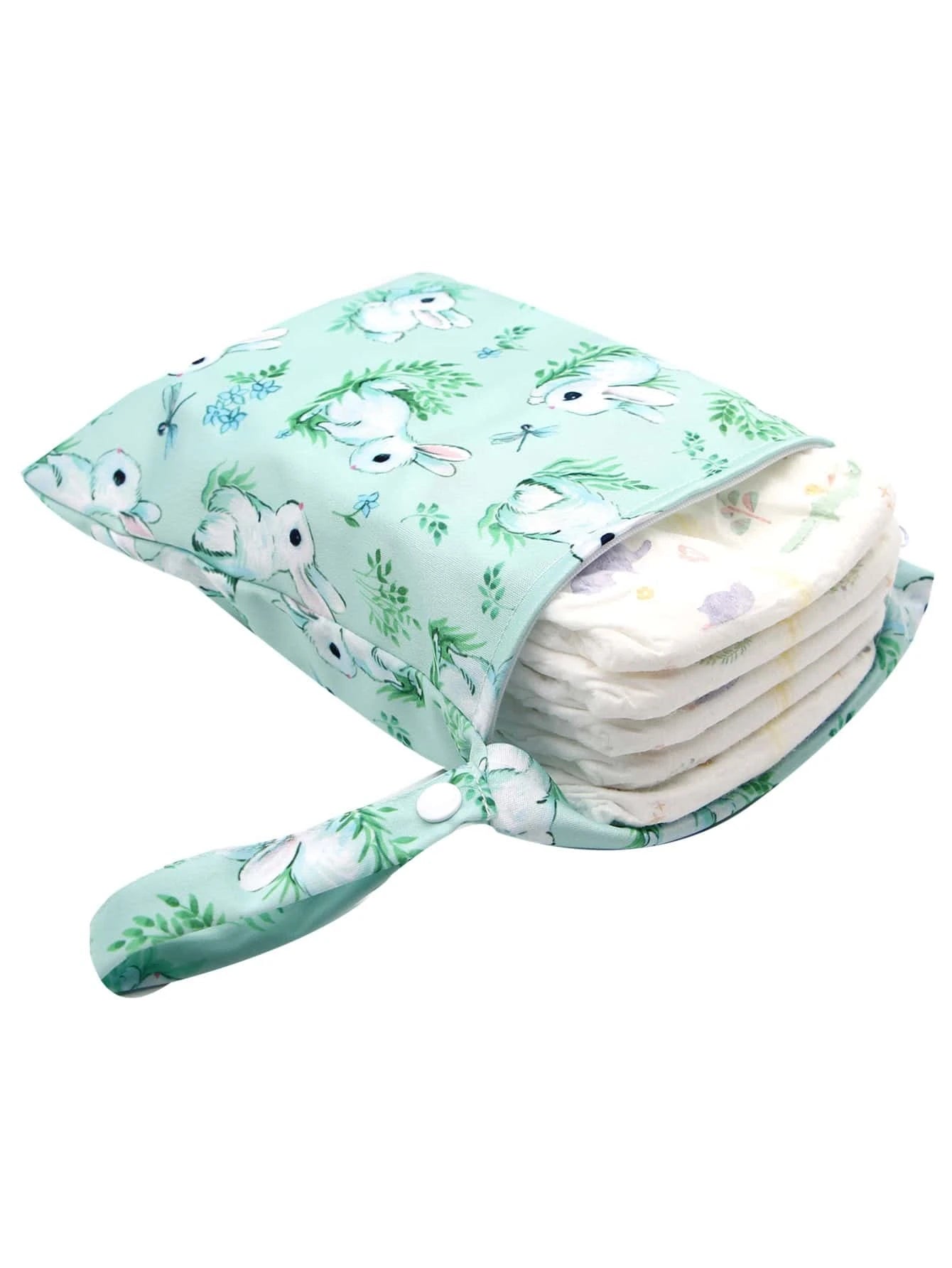 1pc Cartoon Graphic Diaper Bag Multicolor 8