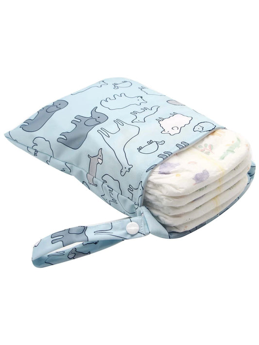1pc Cartoon Graphic Diaper Bag Multicolor