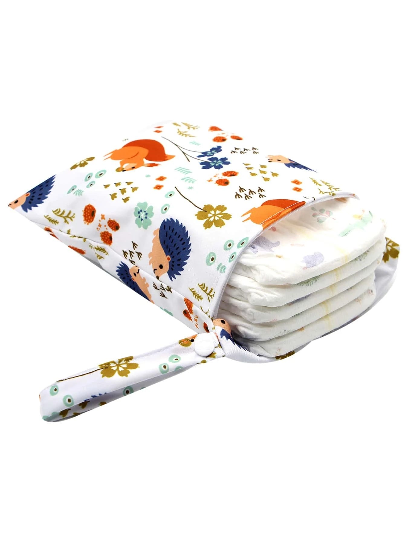 1pc Cartoon Graphic Diaper Bag Multicolor 13