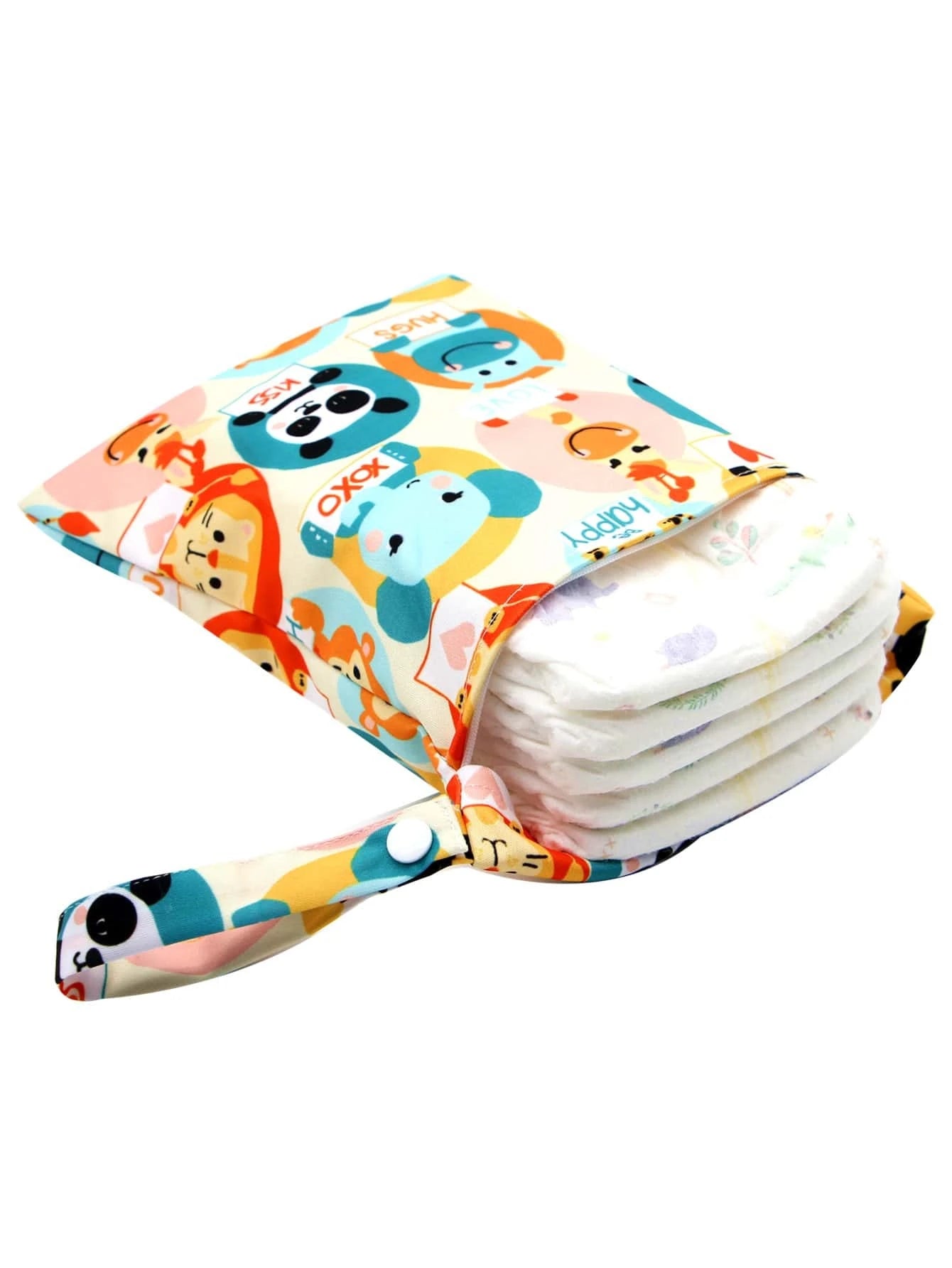 1pc Cartoon Graphic Diaper Bag Multicolor 15