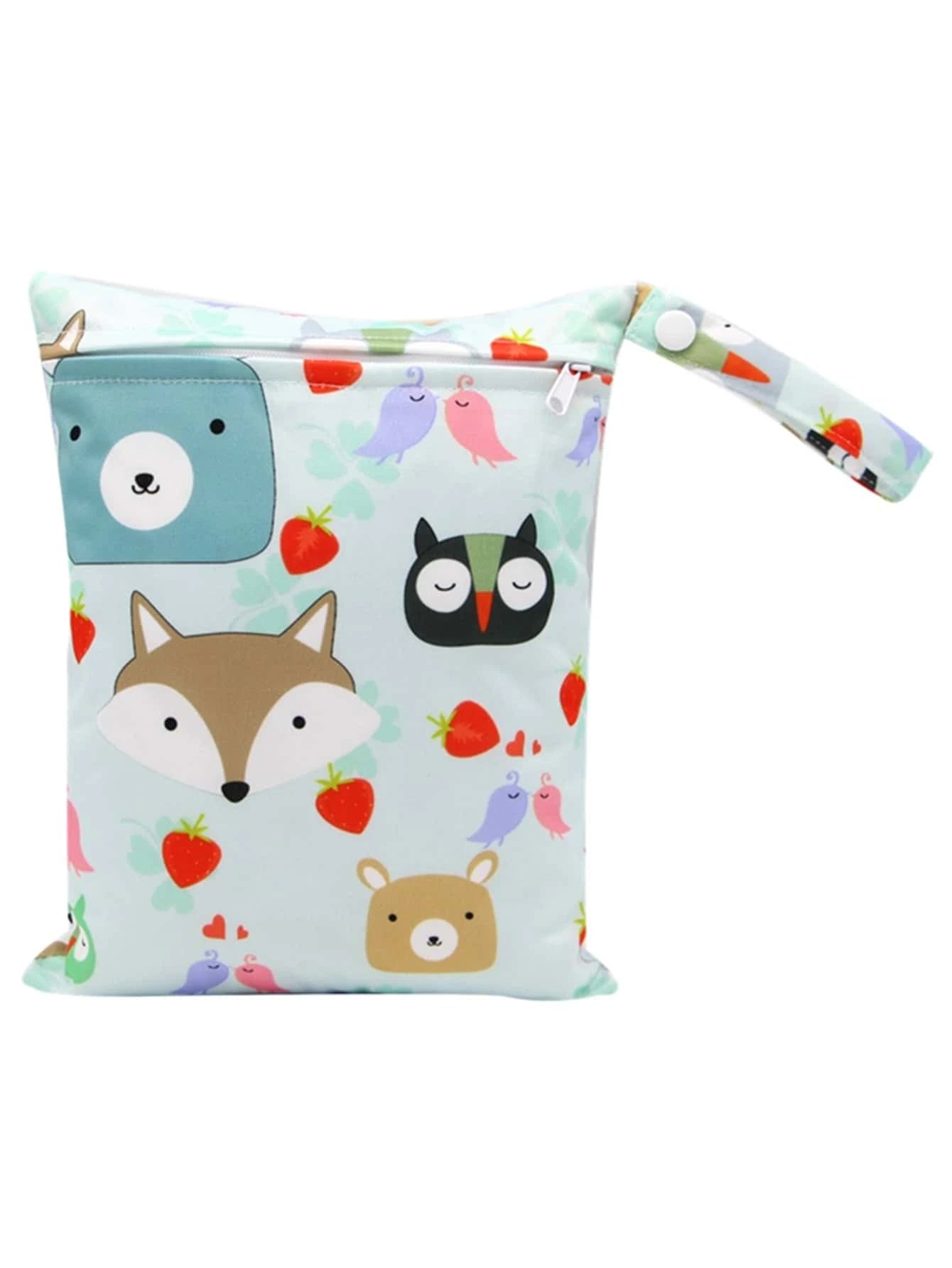 1pc Cartoon Graphic Diaper Bag