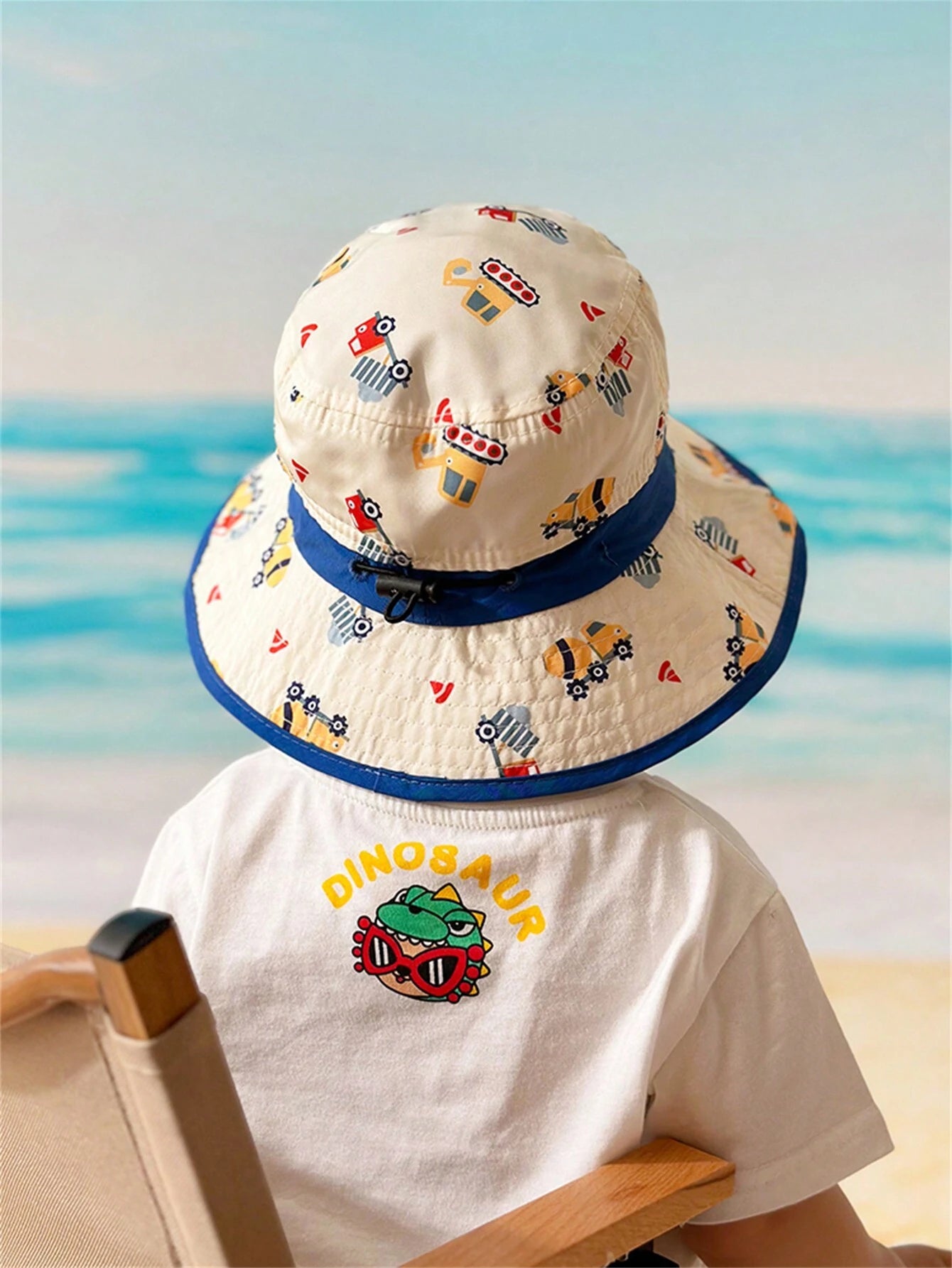 1pc Children's Bucket Hat For Spring And Autumn