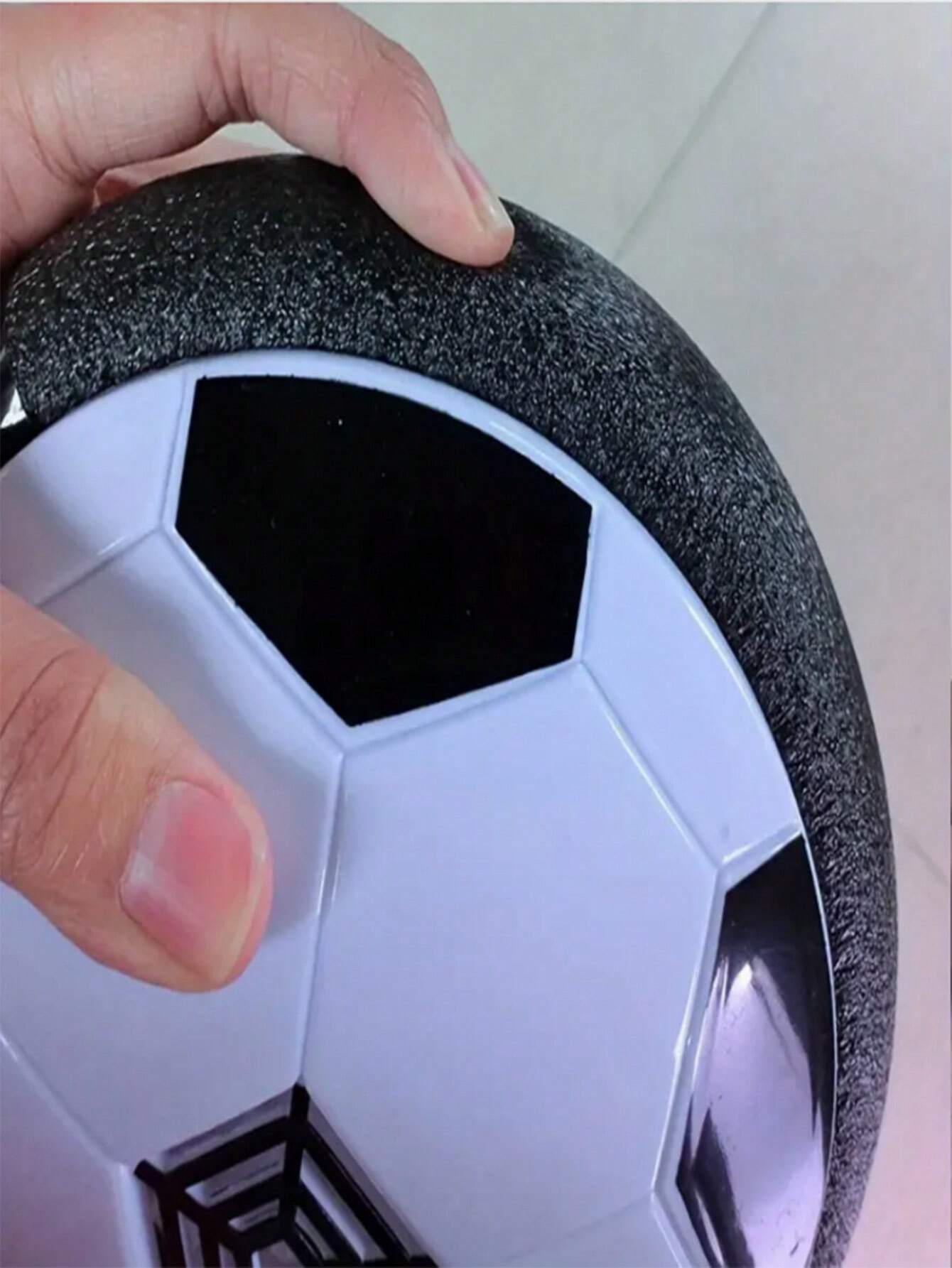 1pc Electric Led Music Floating Soccer Ball For Parent-Child Interactive Indoor Sport Creative Educational Toy