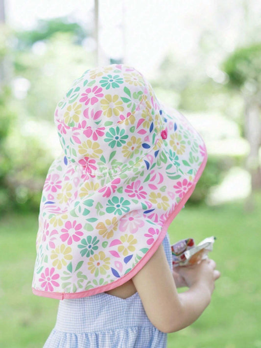 Mummy & Mee Cartoon Print Bucket Hat