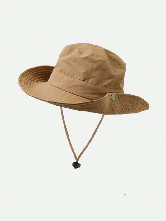 Mummy & Mee 1pc Unisex Kids Bucket Hat Khaki 3-8Y