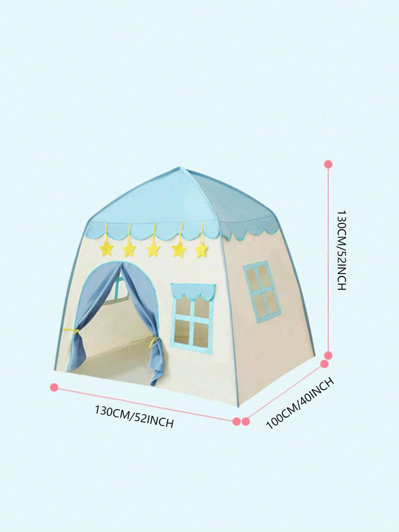 1set Children's Tent Baby Room Playhouse For Boys And Girls Outdoor Toys For Kindergarten