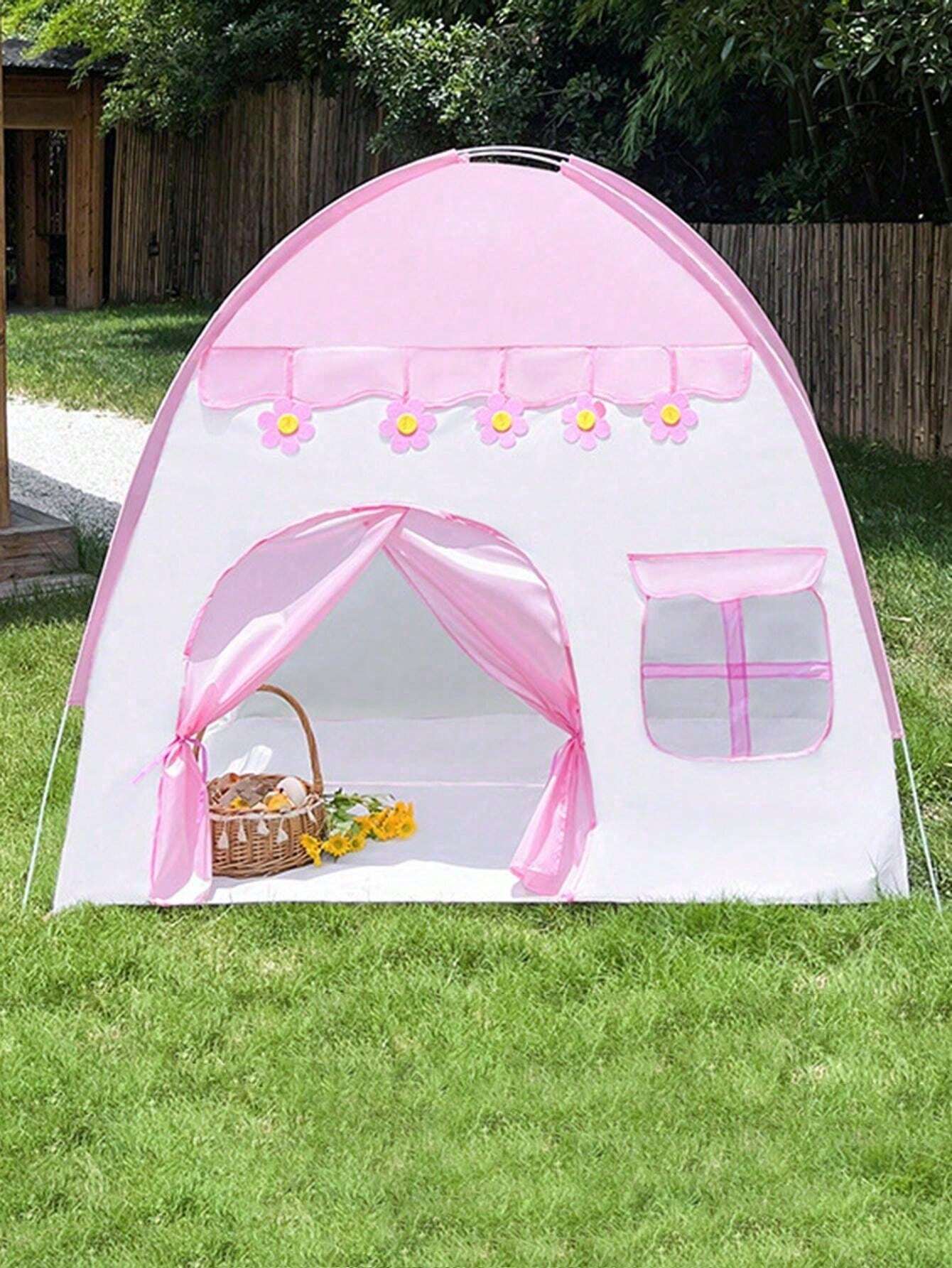 1set Children's Tent Baby Room Playhouse For Boys And Girls Outdoor Toys For Kindergarten