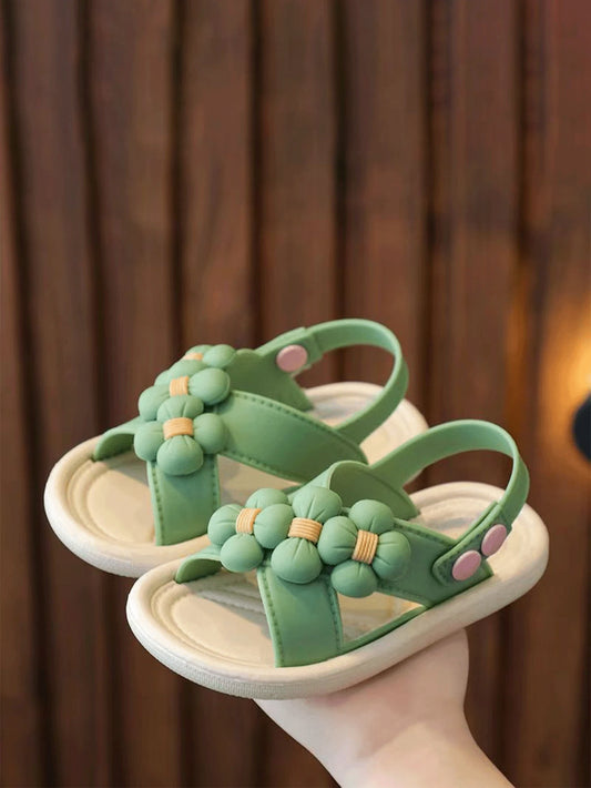 Fashion Girls Beaded Sandals