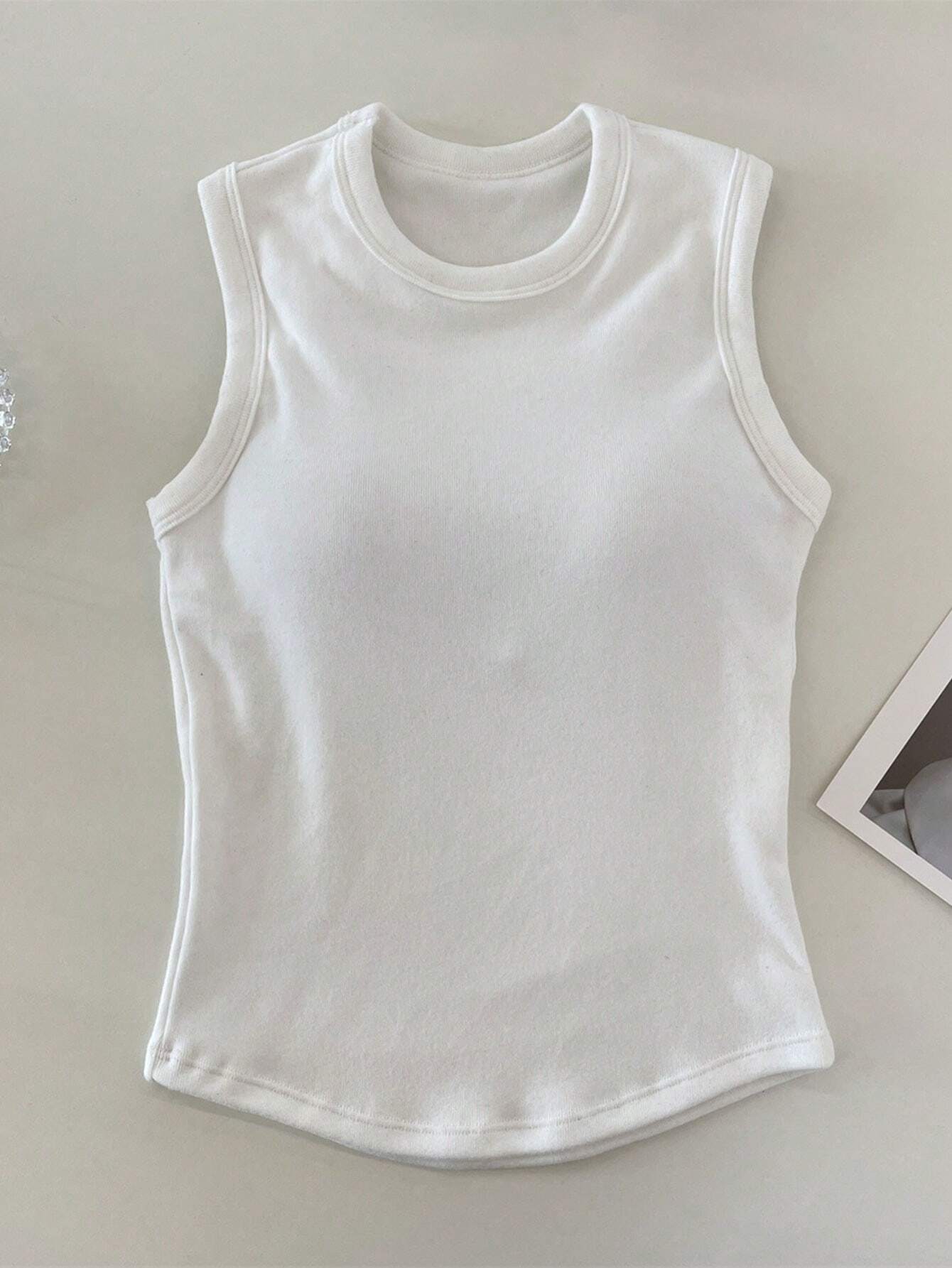 3 Packs Teen Girl Minimalist Leisure Inner Wear Camisole