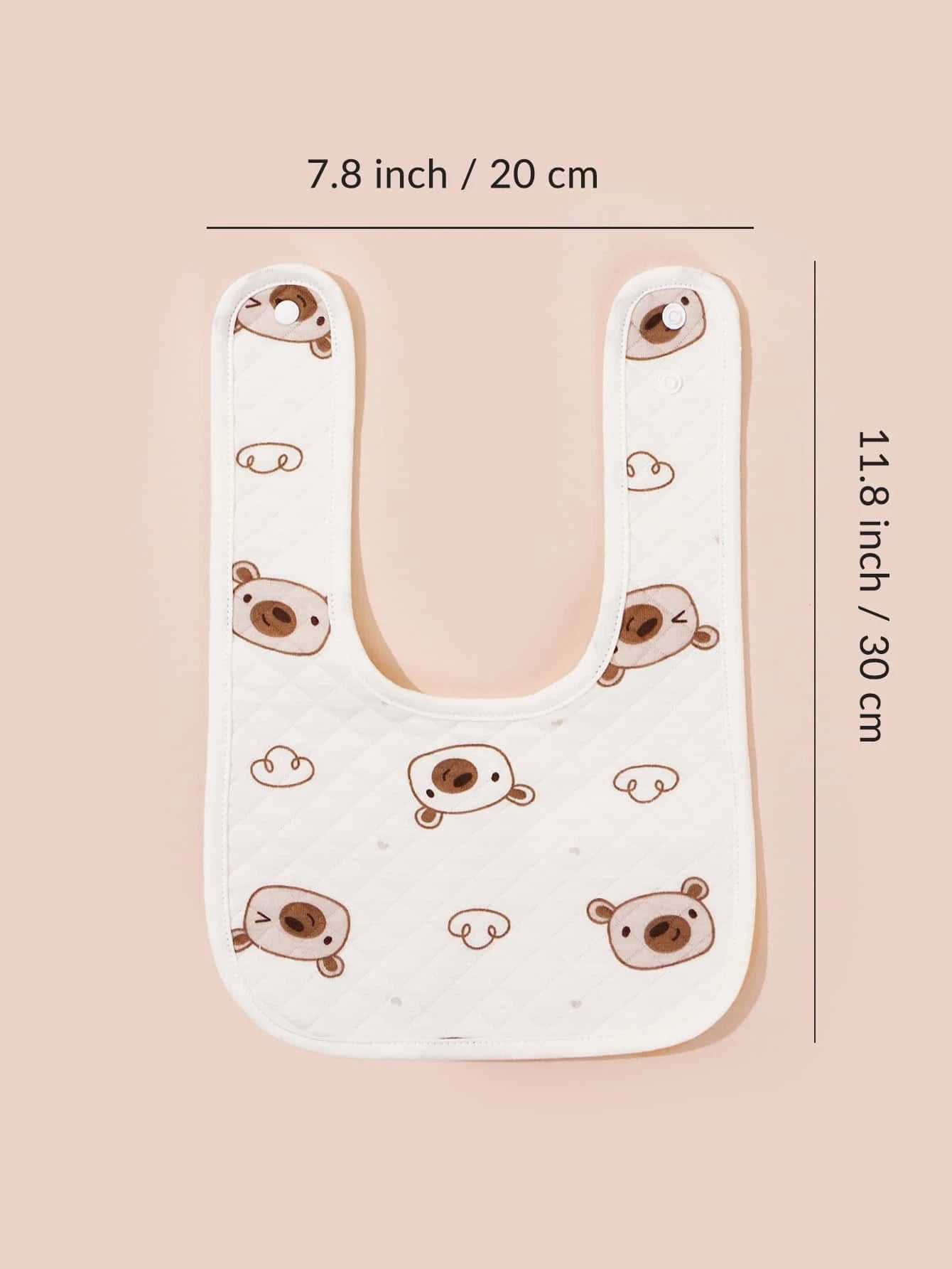 3pcs Baby Random Pattern Bib