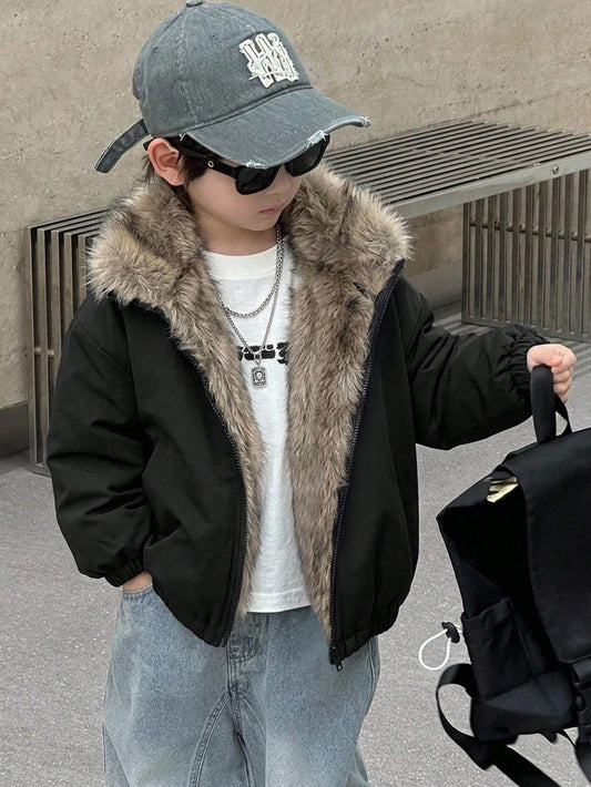DAZY Young Boy Thermal Lined Casual Daily Wear Winter
