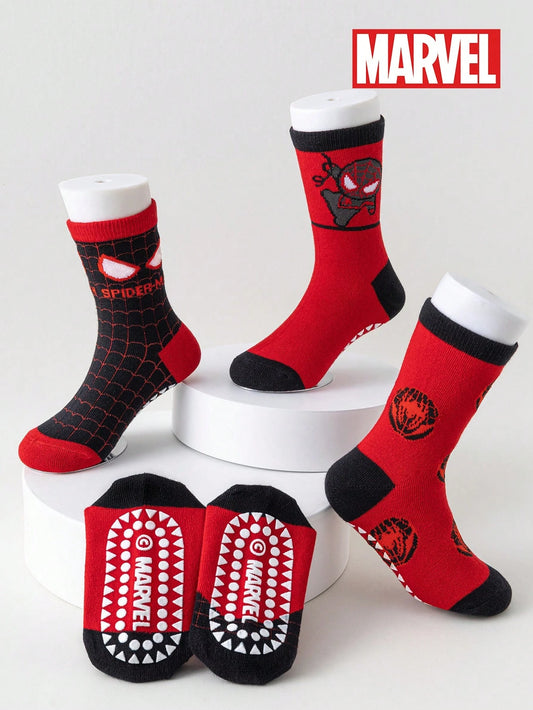 5 Pairs Of Themed Anti-Slip Gel Socks For Children, Including Girls