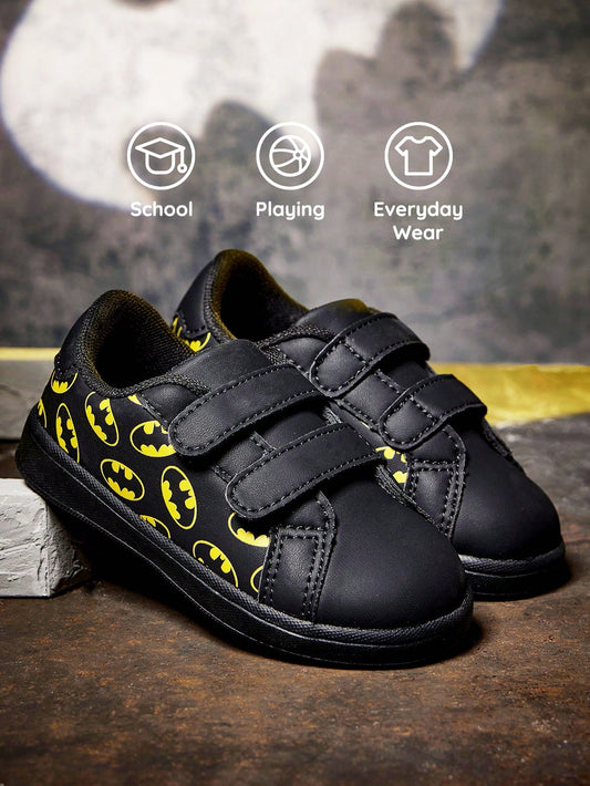 Batman Children's Fashion Printed Casual White Shoes, Sports Shoes
