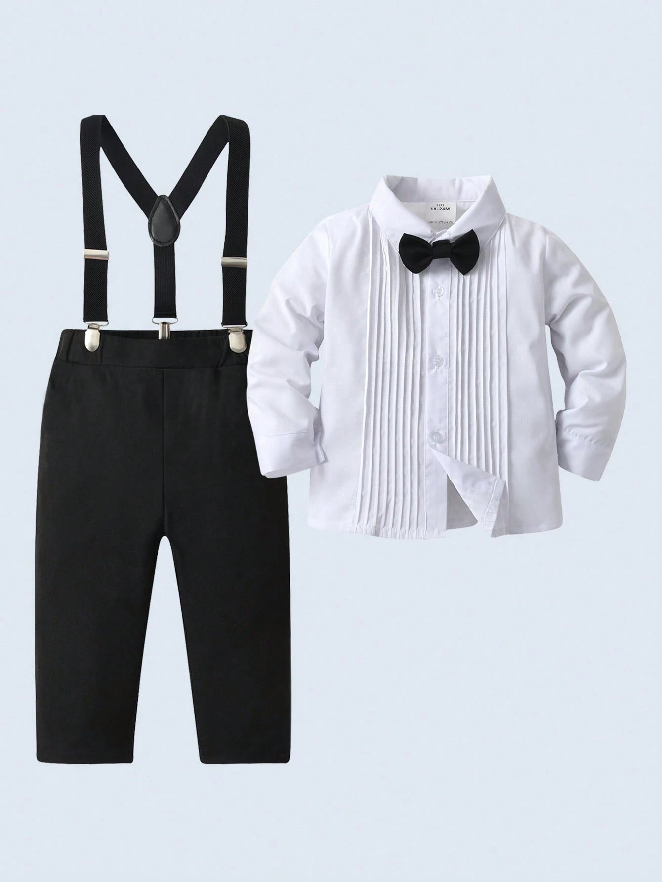 BOARNSEORL 2pcs Baby Boys Gentleman Outfit Set