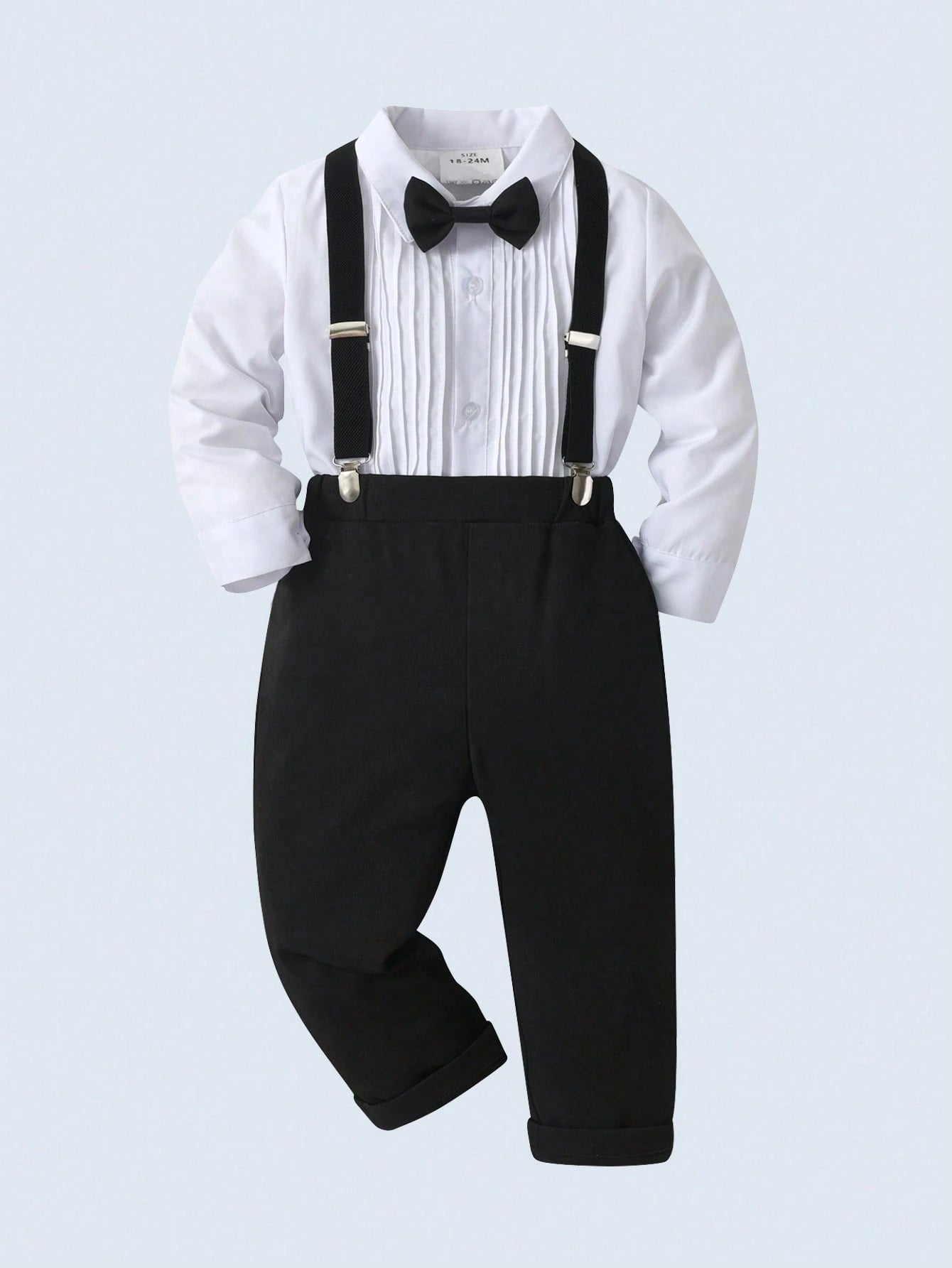 BOARNSEORL 2pcs Baby Boys Gentleman Outfit Set