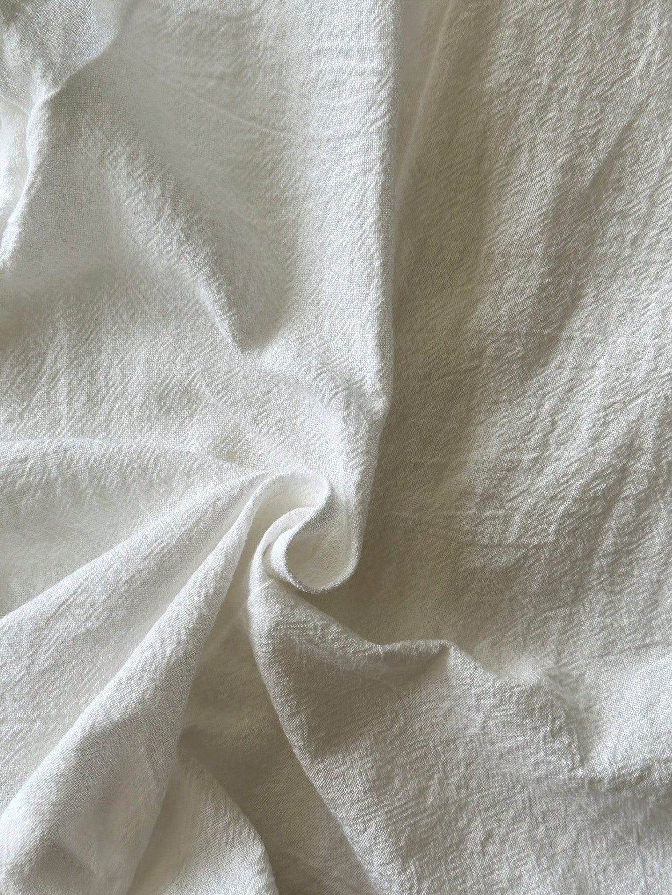 Baby Boy Casual Textured White Short Sleeve Shirt