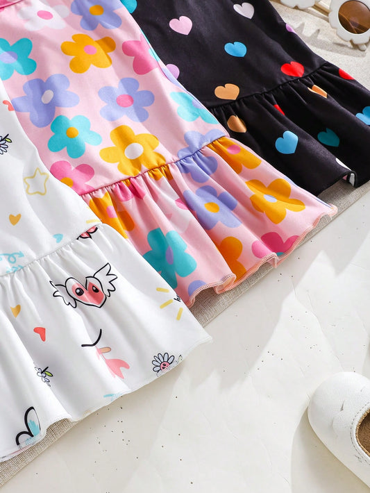 Baby Girl Set Camisole Dress Sweet