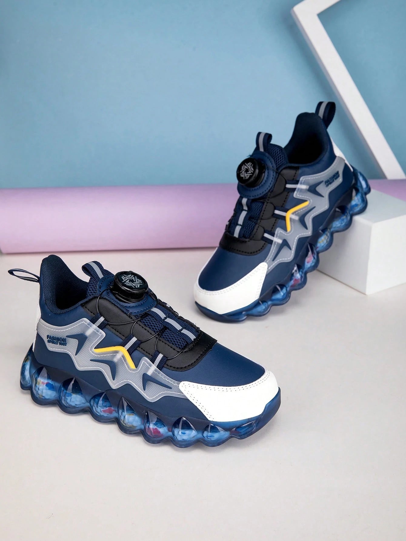 Boys' Shoes Autumn Mesh Breathable Kids' Sports Running Shoes