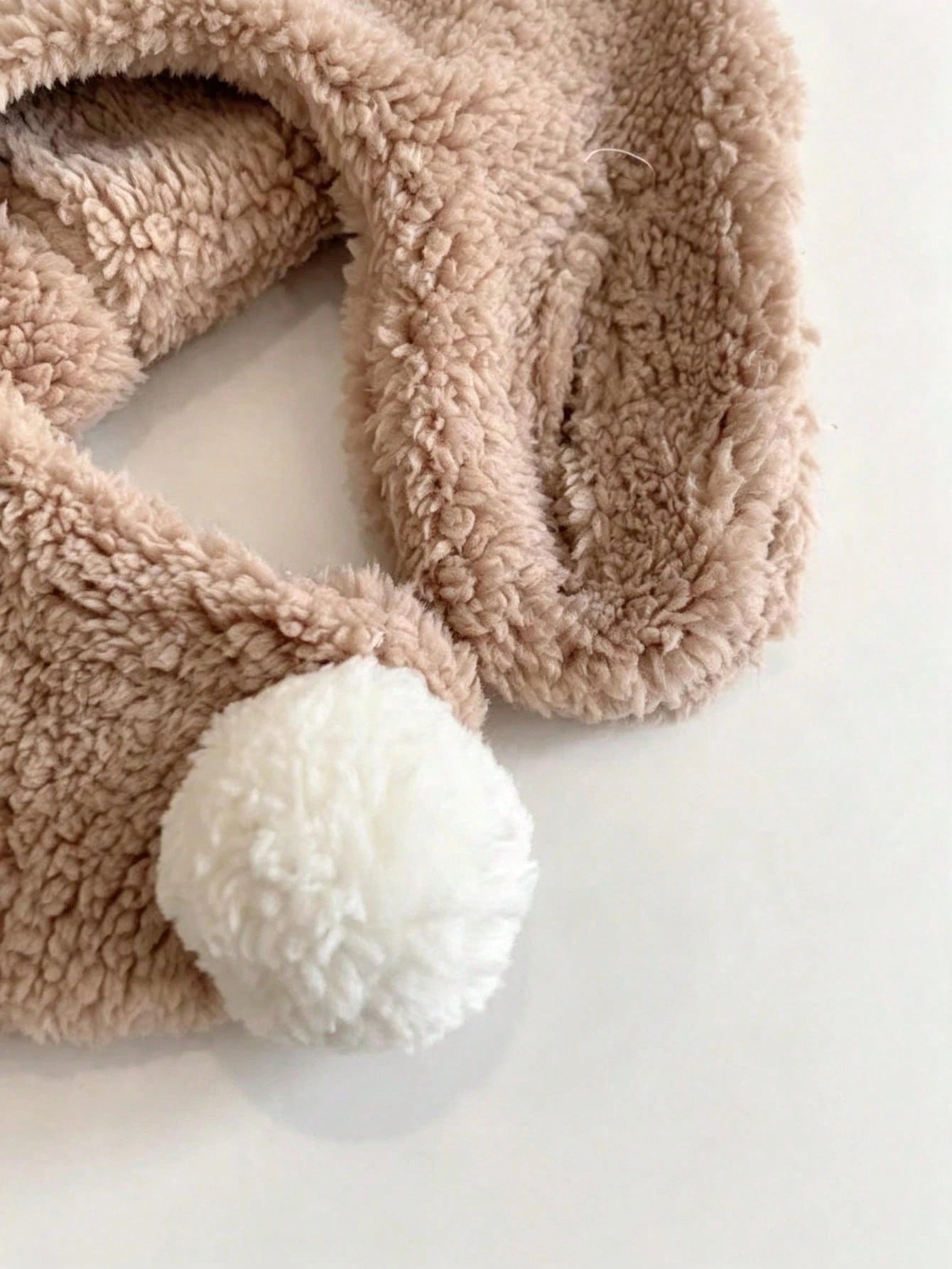 Cartoon Calf Embroidered Baby Infant One-Piece Hooded Hat