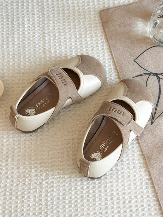 Children Patchwork Fashion Design Comfortable Non-Slip Flat Sneakers