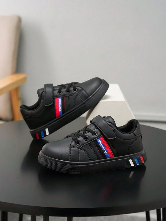 Elastic And Soft Patchwork Design Shoes