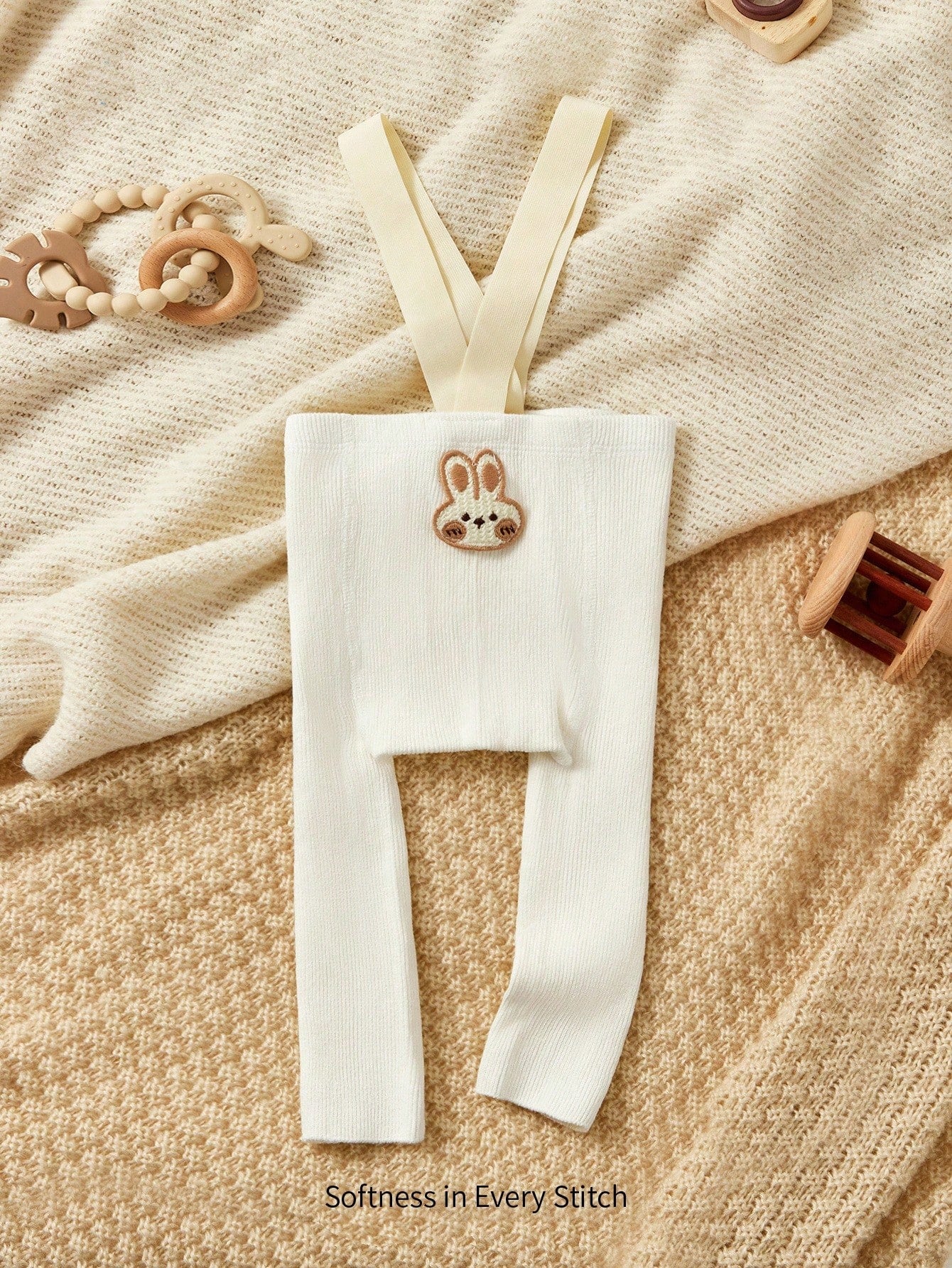 Cozy Pixies 1 Pack Of Baby And Children's Shoulder Straps White