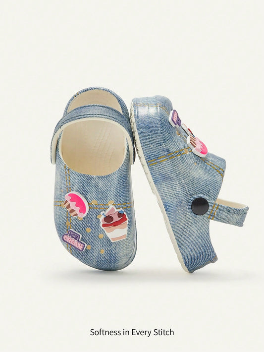 Mummy & Mee Cozy Pixies Rabbit Cute Cartoon Children Slip-On Toddler Clogs