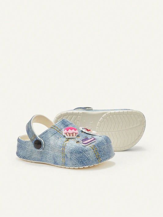 Mummy & Mee Cozy Pixies Rabbit Cute Cartoon Children Slip-On Toddler Clogs
