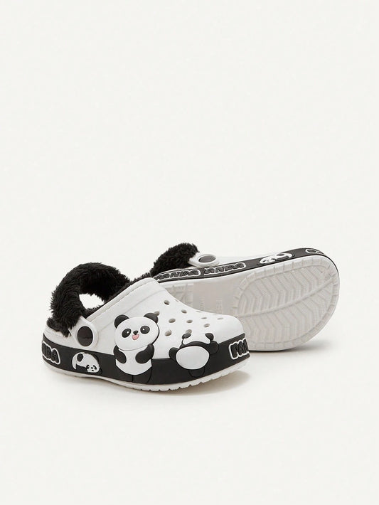 Panda Design Warm Plush Anti-Slip Indoor Slippers