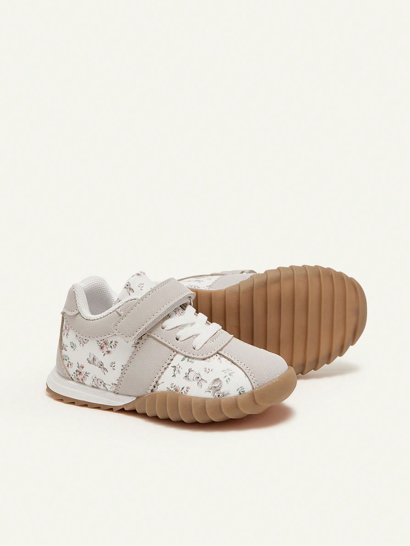 Rabbit Pattern Soft Bottom Anti-Slip Casual Sneakers For Girls