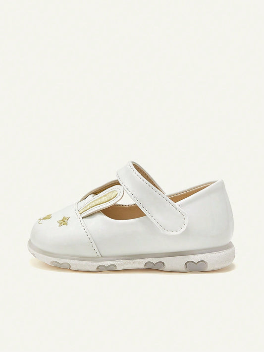 Cozy Pixies 1 Pair White Bunny Shoes