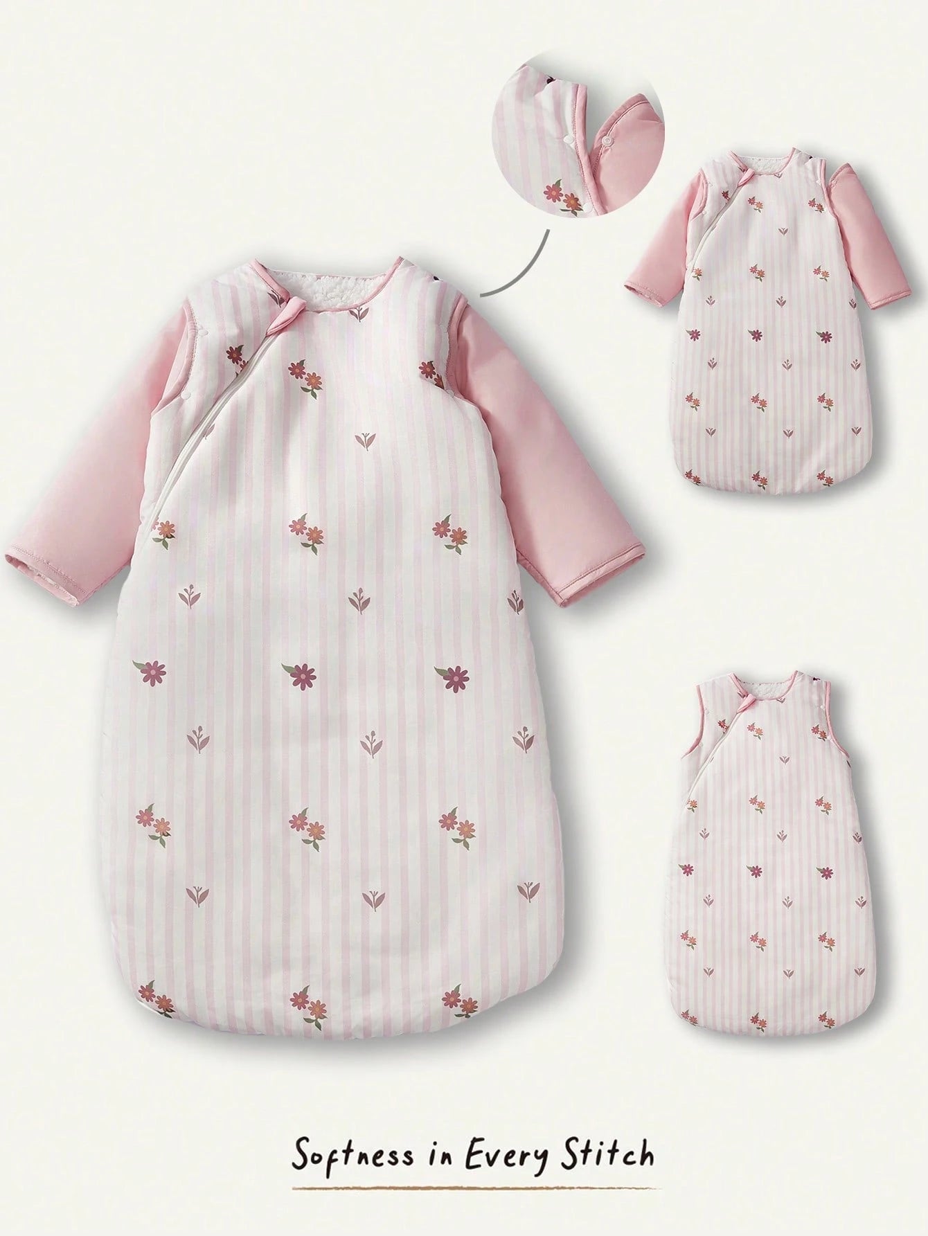 Cozy Pixies 1 Piece Baby Sleeping Bag