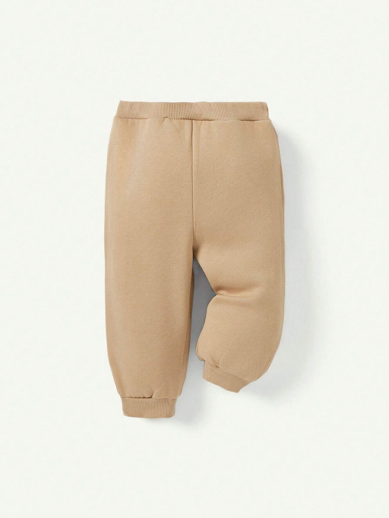Baby Boy Half Zip Raglan Sleeve Flap Pocket Sweatshirt & Sweatpants