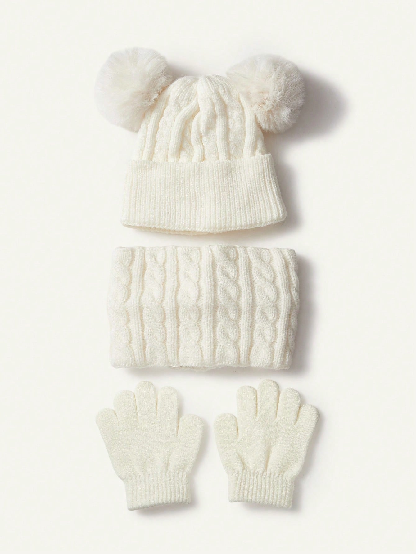 3 PiecesBaby Winter Hat