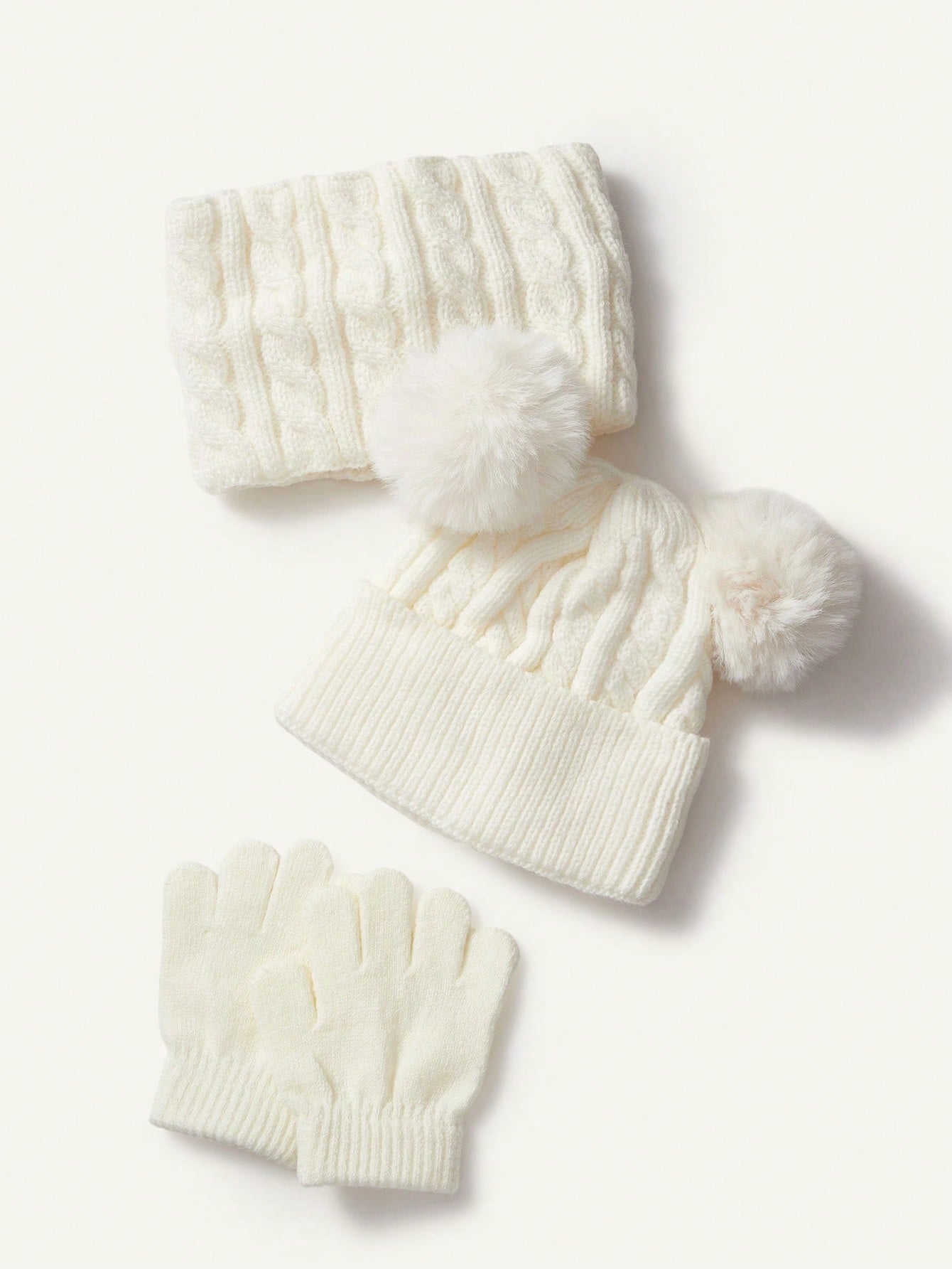 3 PiecesBaby Winter Hat