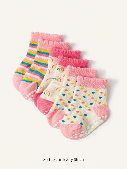 8pairs Baby Candy Color Infant Socks Multicolor 2