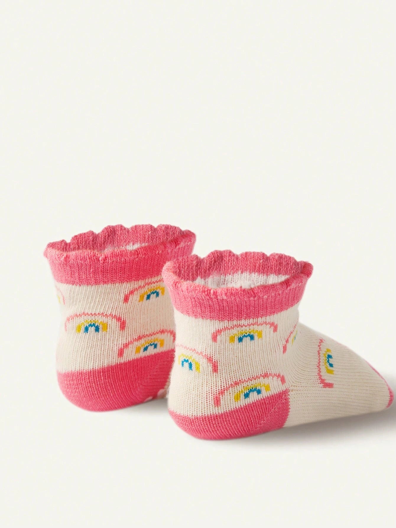 8pairs Baby Candy Color Infant Socks
