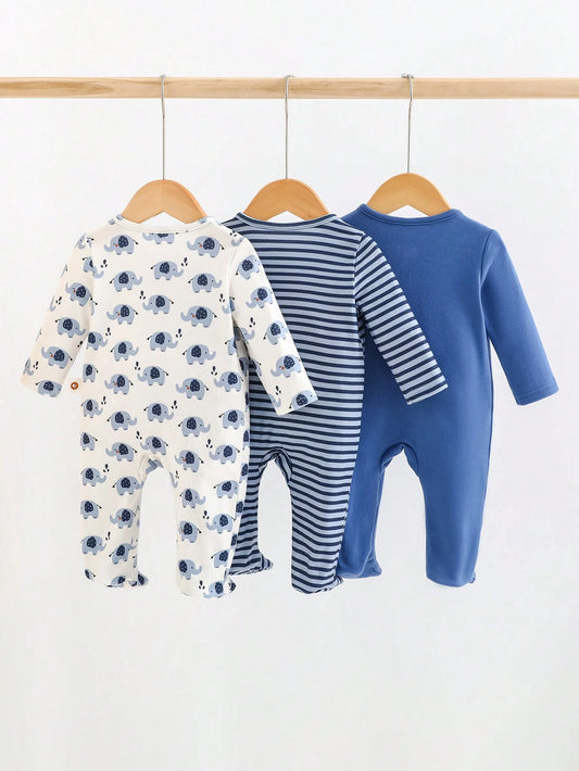 Cozy Pixies 3pcs Newborn Baby Girl Set