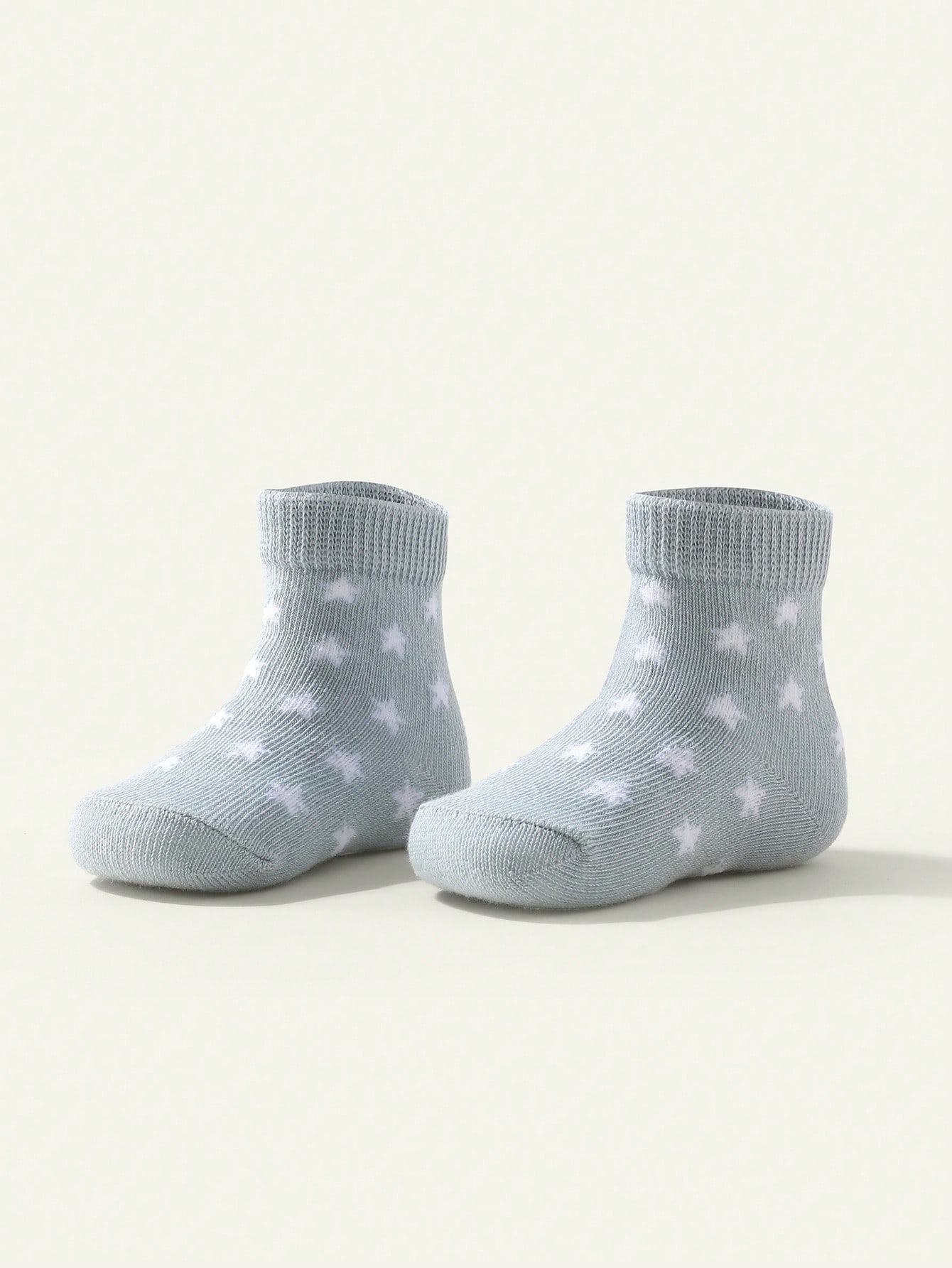 5 Pairs Baby Boys Starry Striped Pattern Socks