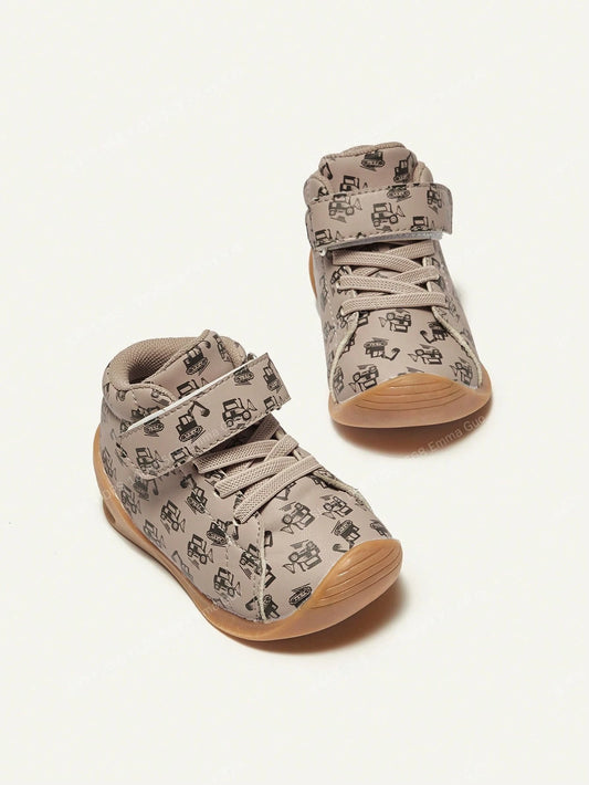 High-Top Baby Boy, Soft-Soled Flat-Soled Baby Sneakers